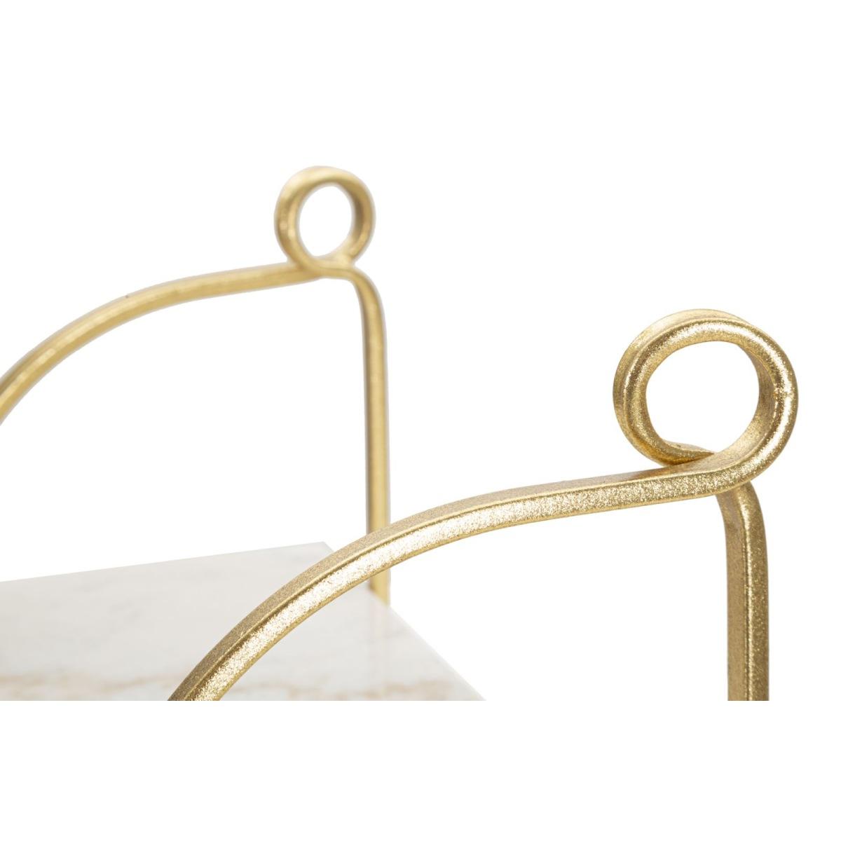 Mensola da muro marble 40 x 16 x 18 cm