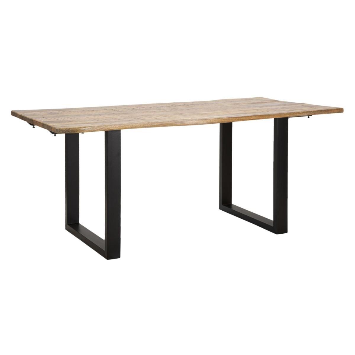 Tavolo da pranzo edge all lunghezza totale 280 legno di mango 180 x 90 cm