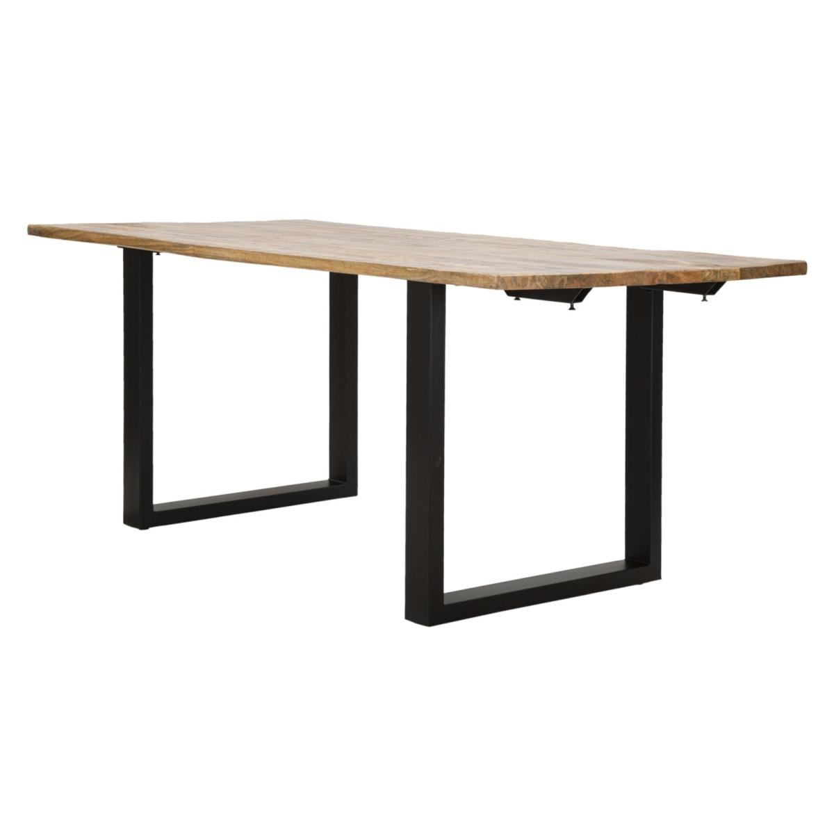 Tavolo da pranzo edge all lunghezza totale 280 legno di mango 180 x 90 cm