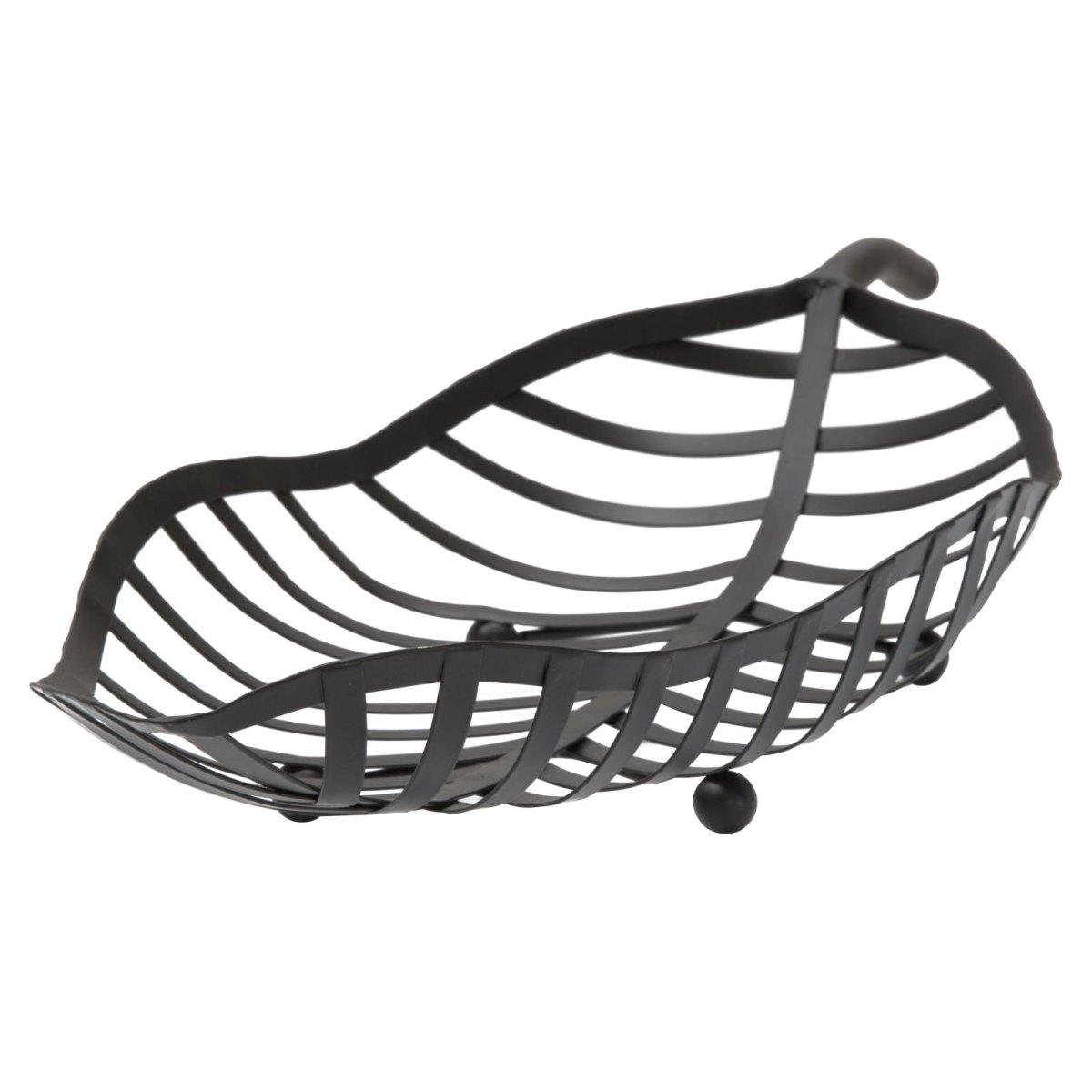 Svuota tasche foglia black coppia 61 x 25 cm