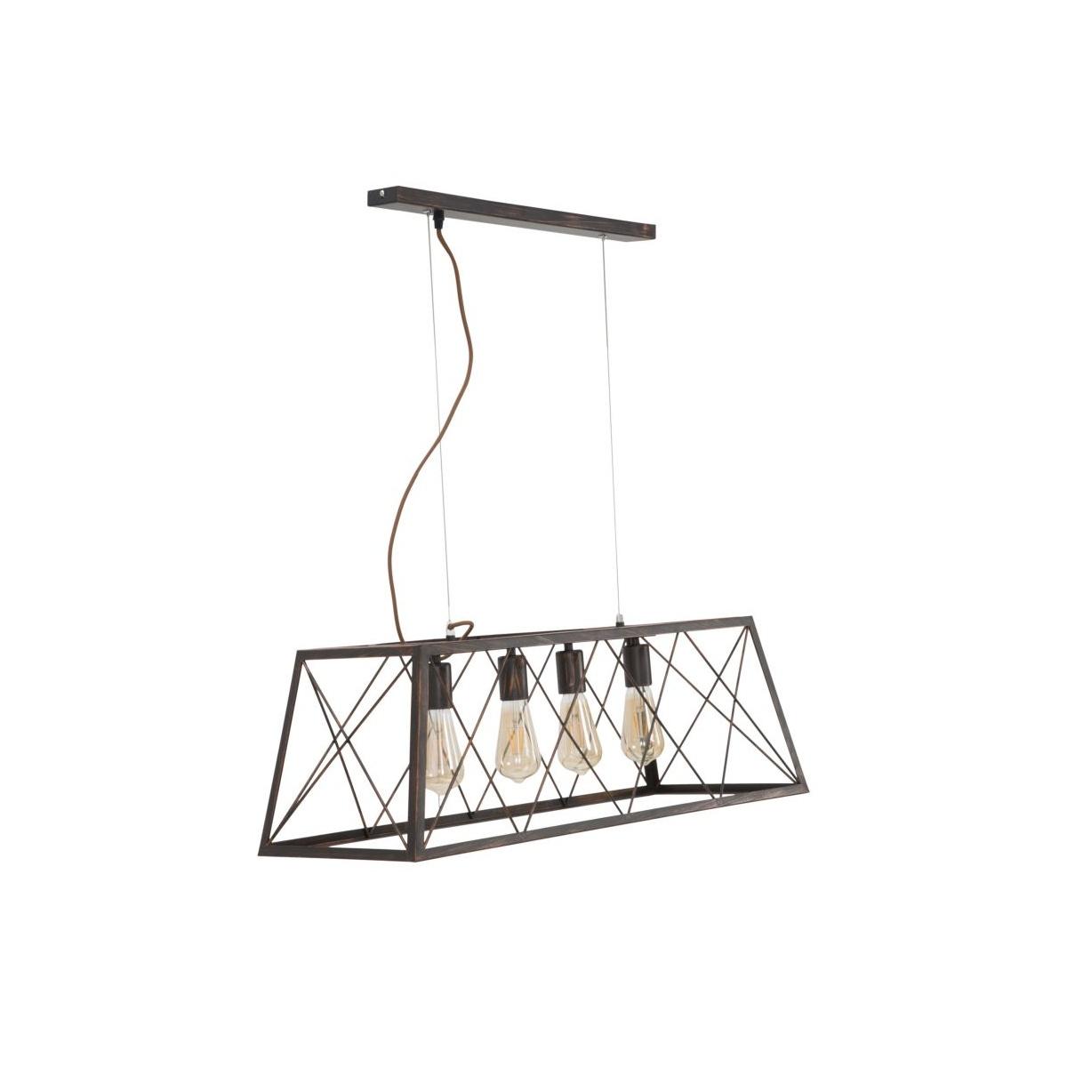 Lampadario industry 78 x 30 x 26,5 cm