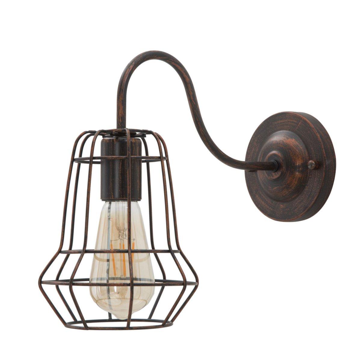 Lampada muro industry mod 33 x 15 x 27,5 cm
