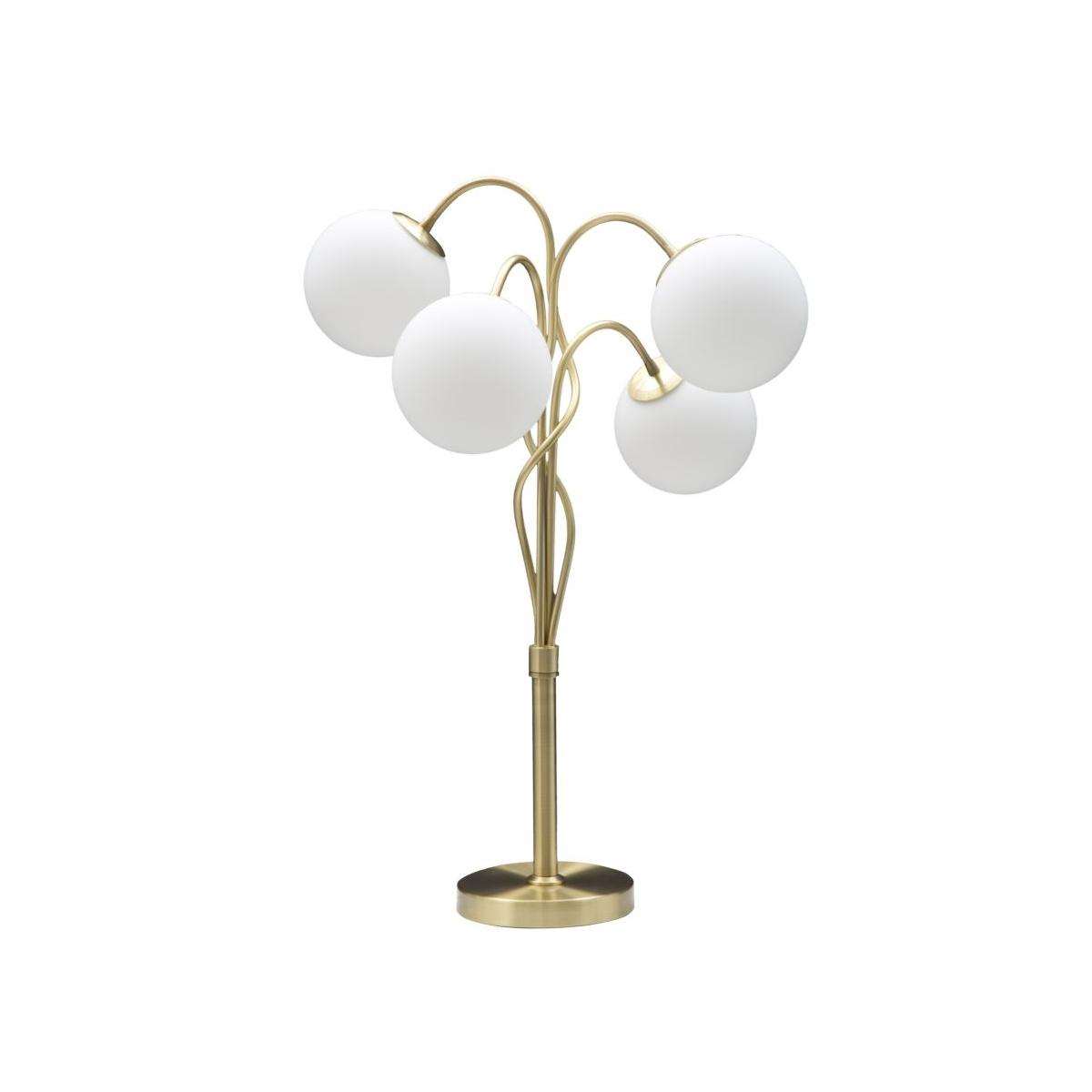 Lampada tavolo glamy 4 light