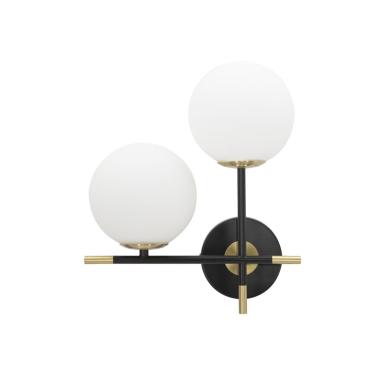 Lampada muro darky double 30 x 17 x 35 cm