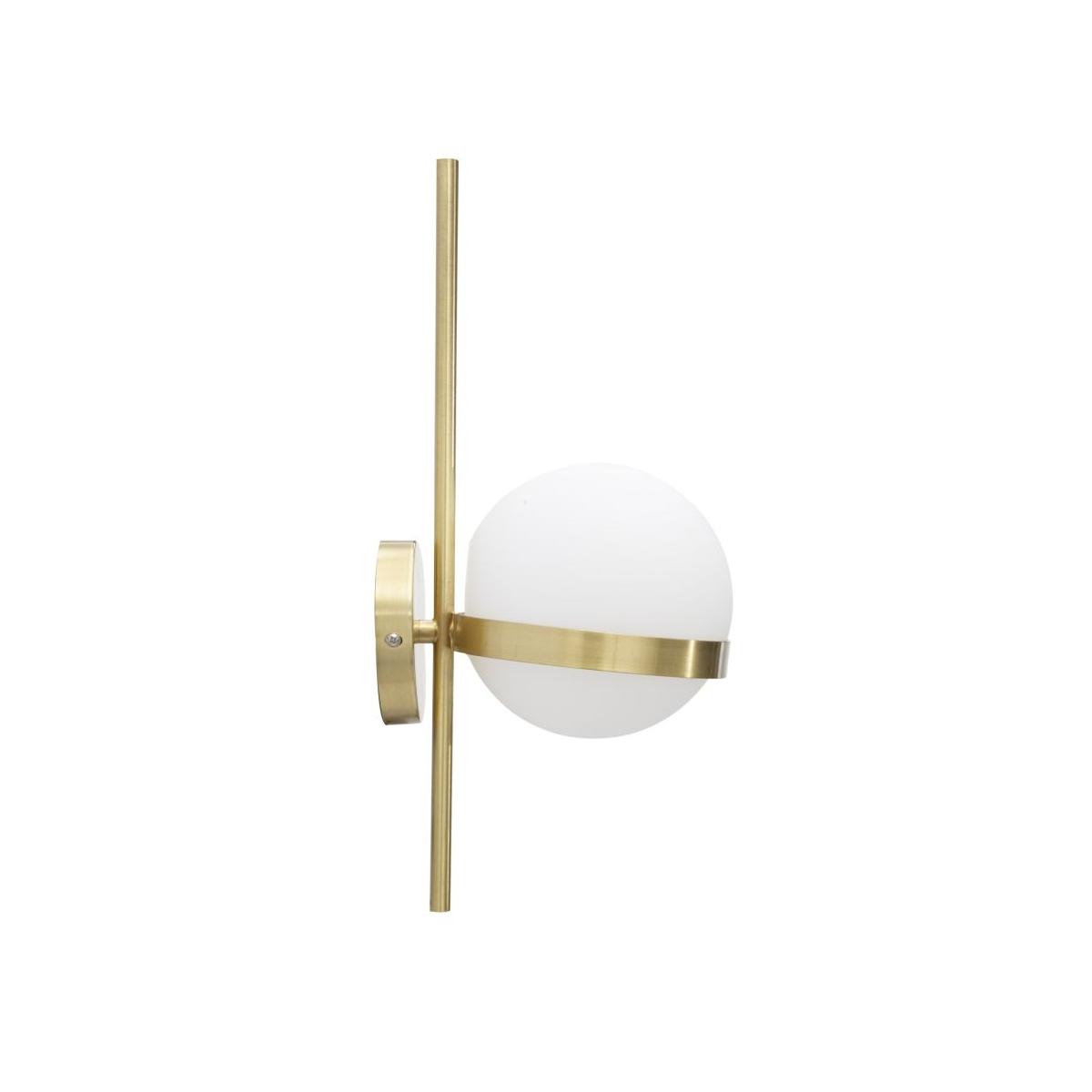 Lampada muro glamy circle 15 x 20 x 40 cm