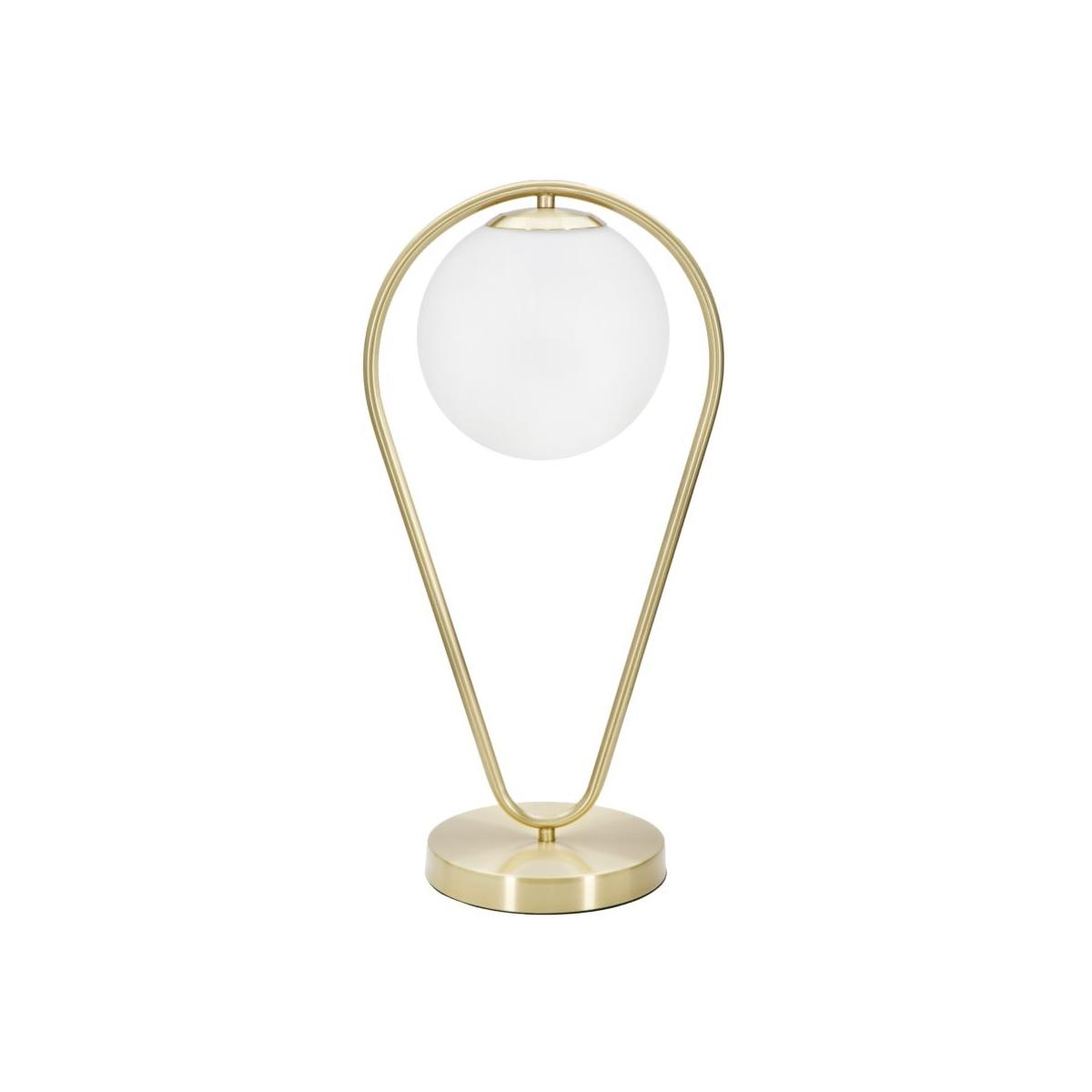 Lampada tavolo glamy drop 25 x 18 x 50 cm