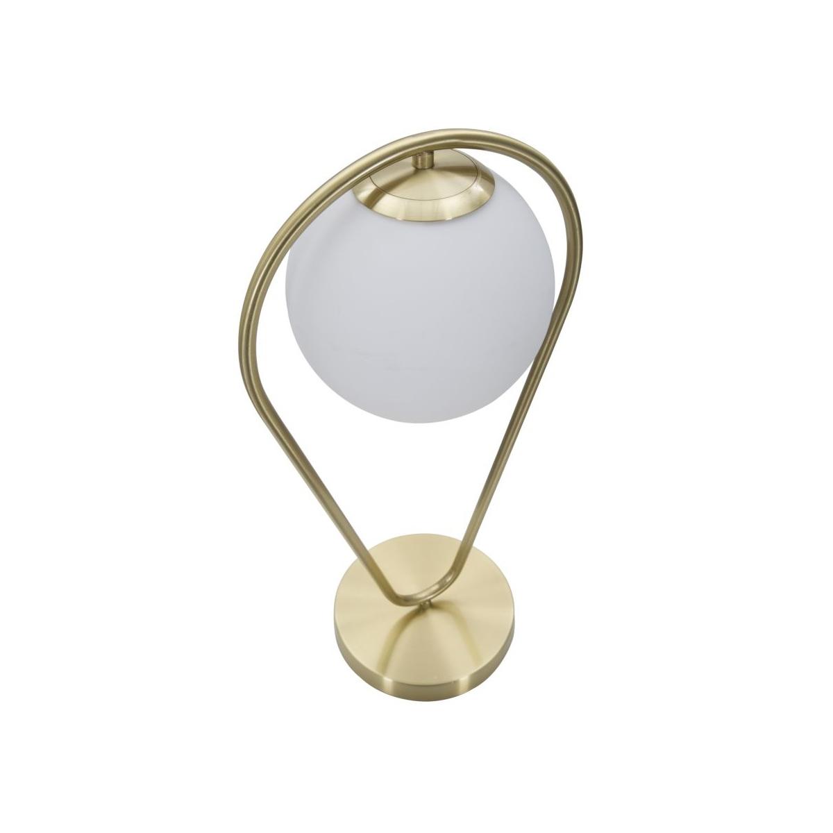 Lampada tavolo glamy drop 25 x 18 x 50 cm