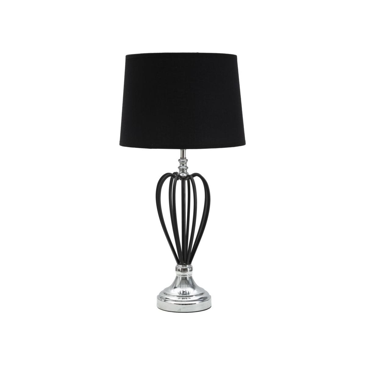 Lampada da tavolo darky silver