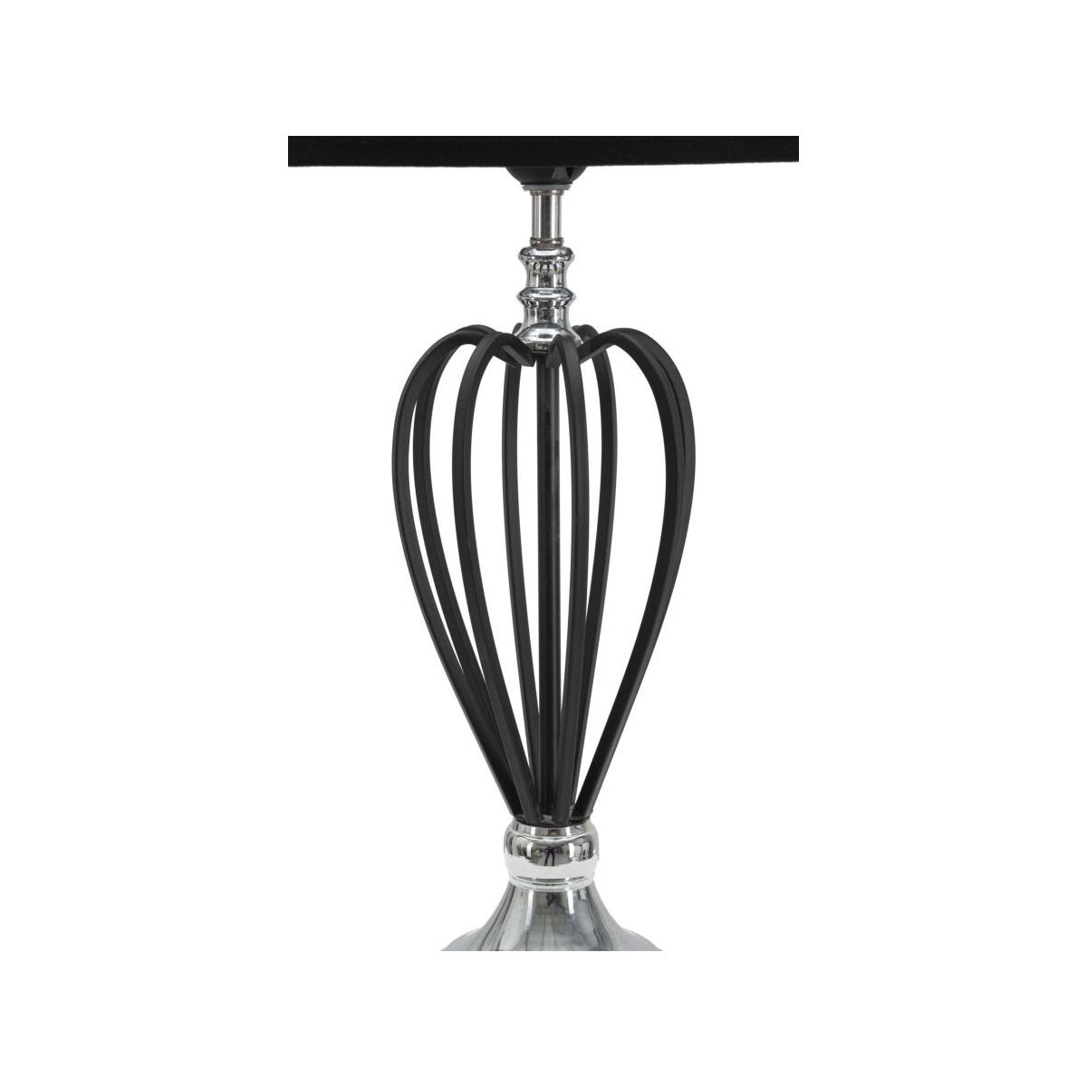 Lampada da tavolo darky silver