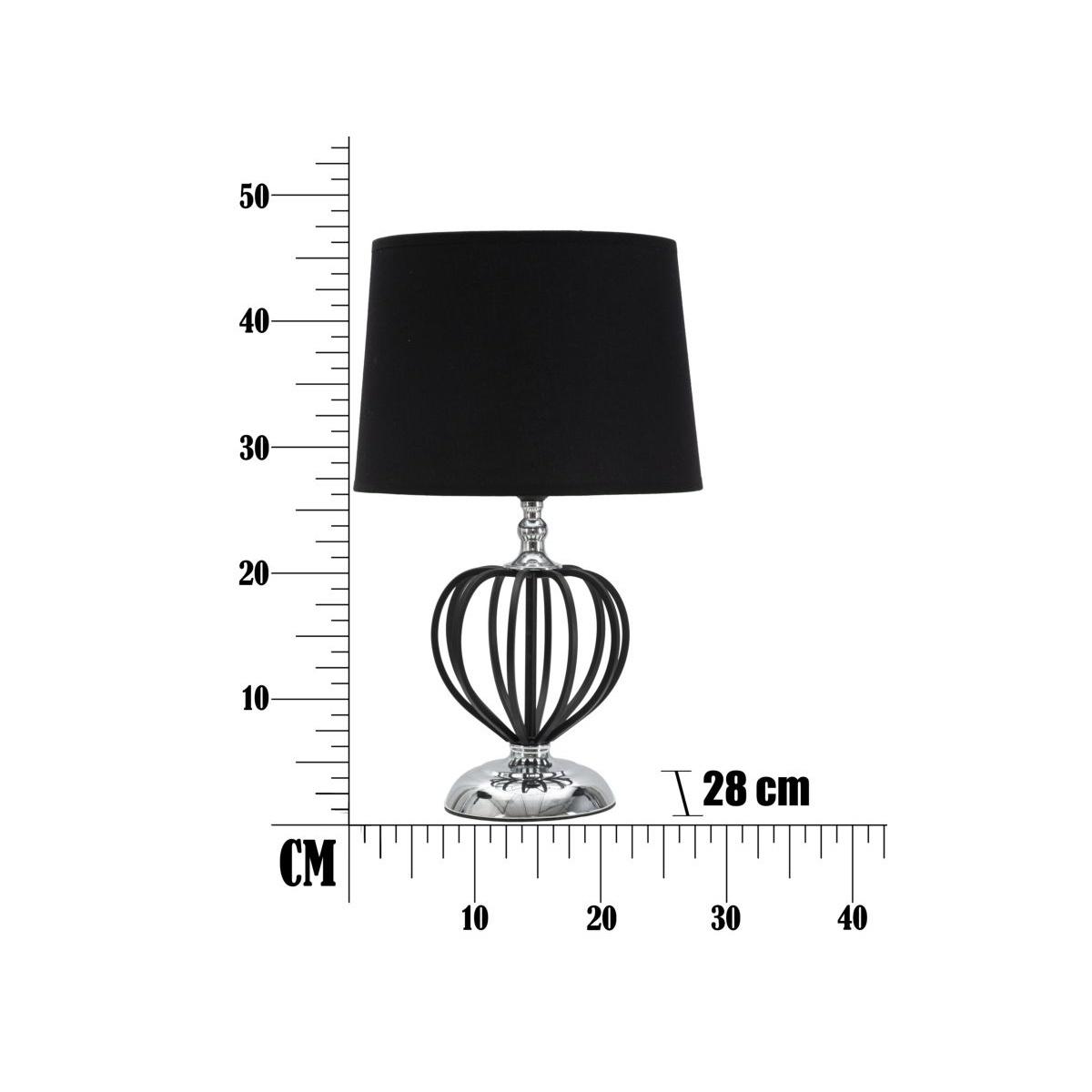 Lampada da tavolo darky silver