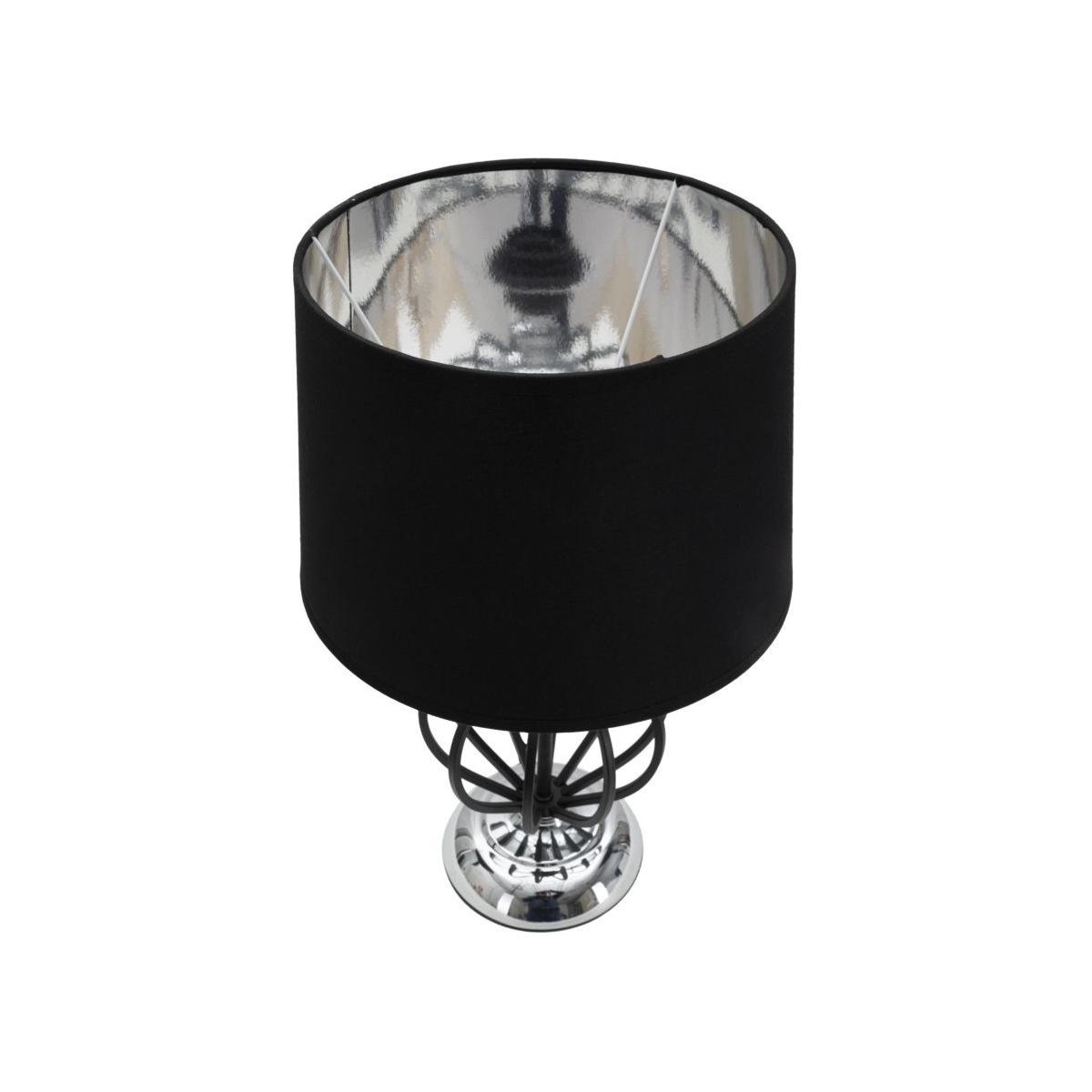 Lampada da tavolo darky silver