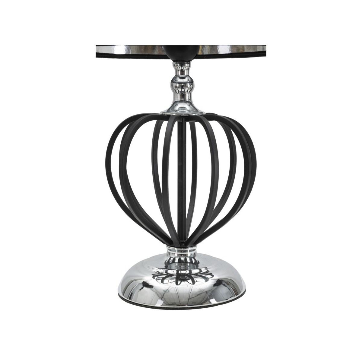 Lampada da tavolo darky silver
