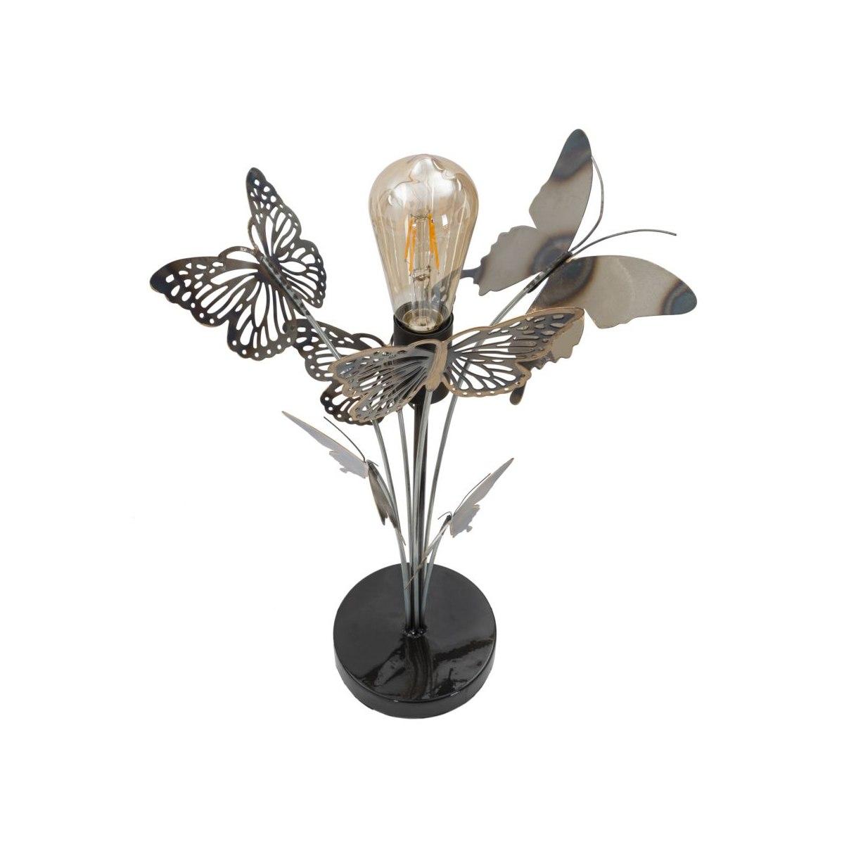 Lampada da tavolo farfalle 32 x 32 x 47 cm