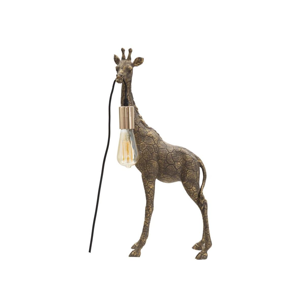 Lampada tavolo giraffa 28 x 16 x 60 cm