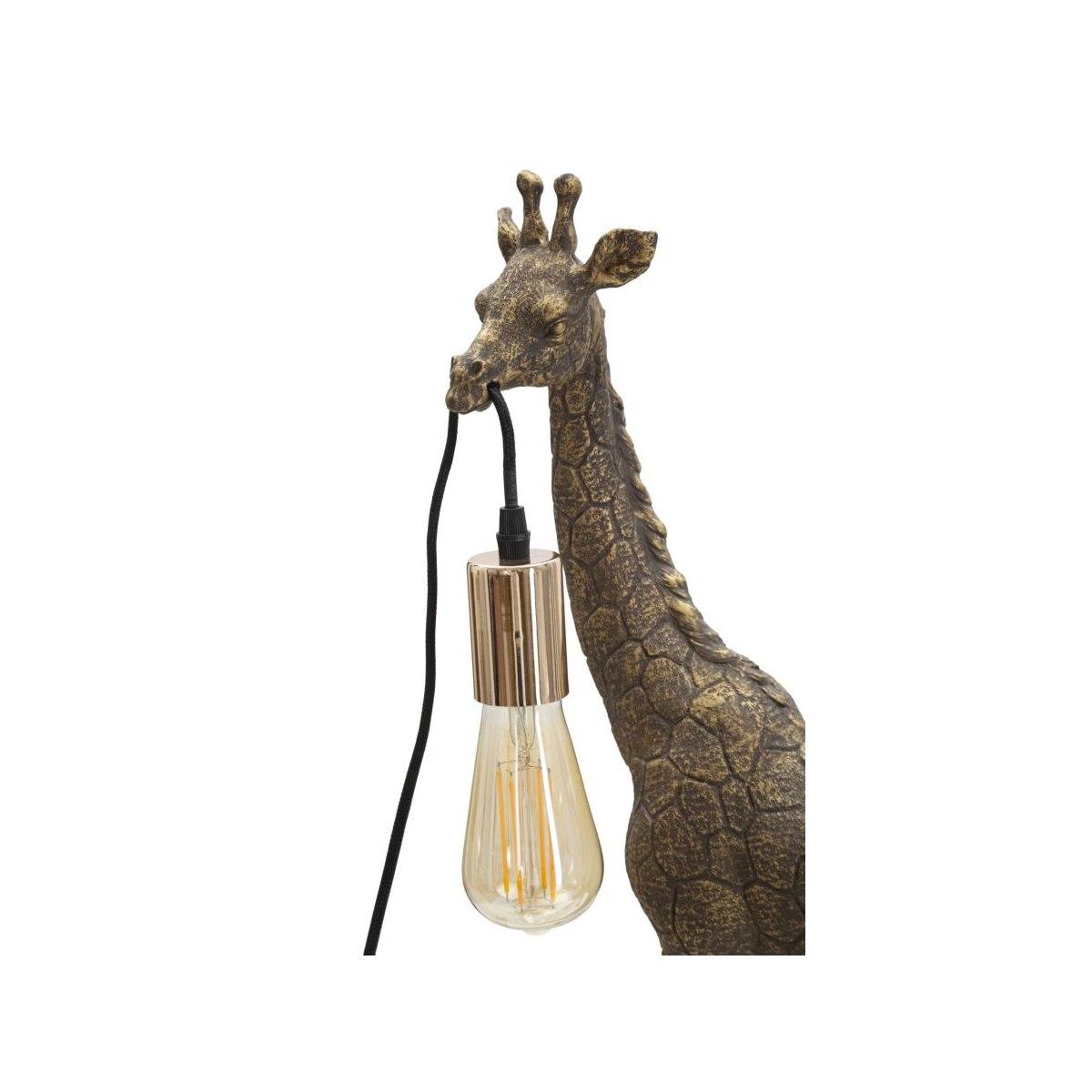 Lampada tavolo giraffa 28 x 16 x 60 cm