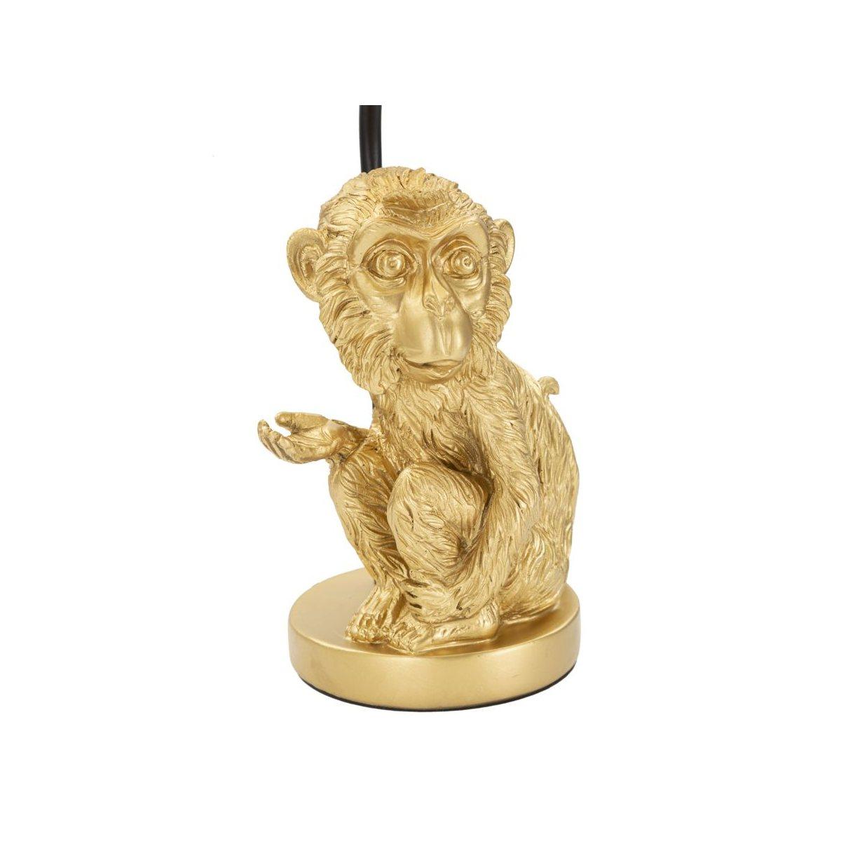 Lampada tavolo scultura scimmia seduta