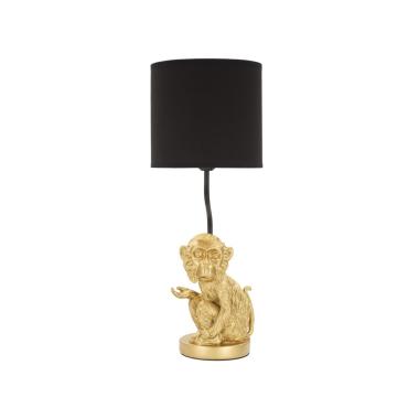 Lampada tavolo scultura scimmia seduta