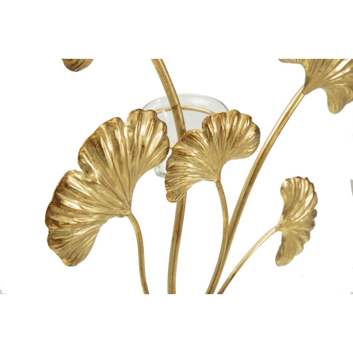 Portacandela glam iris 29 x 12,5 x 44 cm