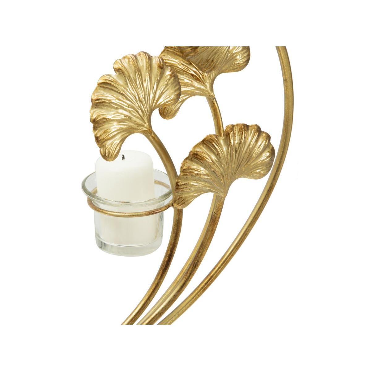 Portacandela glam iris 50 x 12 x 55 cm