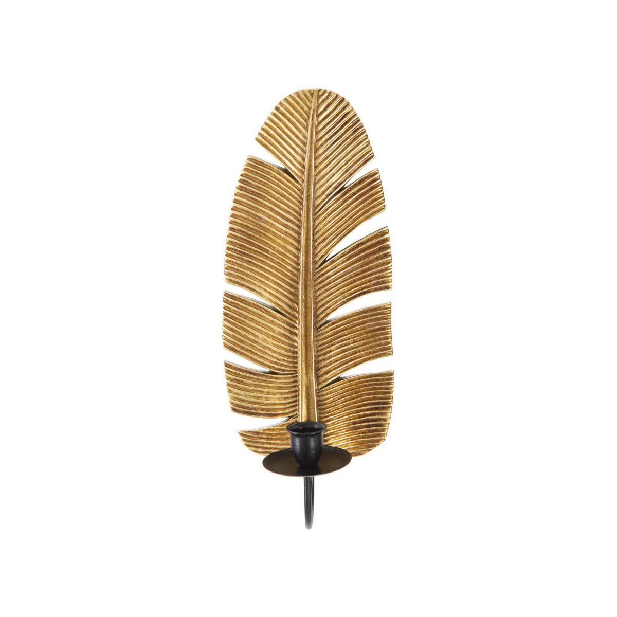 Portacandela da muro leaf 12,8 x 8,9 x 31,2 cm