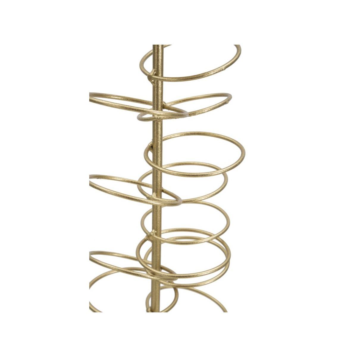 Portacandela rings 14 x 13 x 50,5 cm