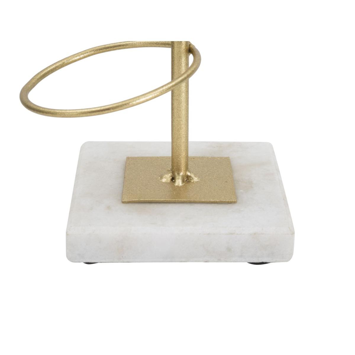 Portacandela rings 14 x 13 x 46 cm