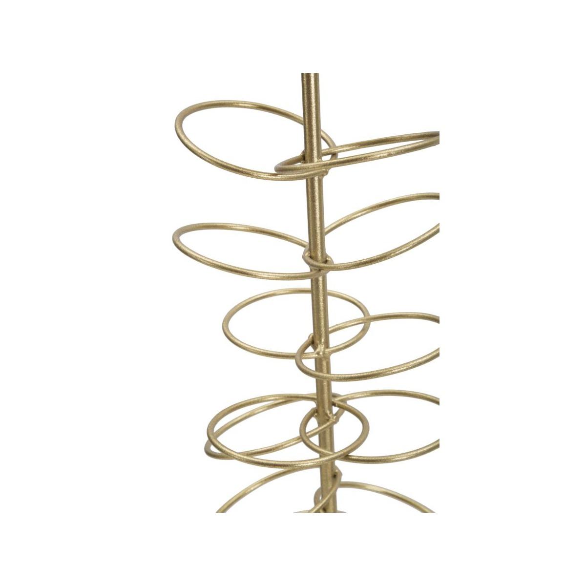 Portacandela rings 14 x 13 x 46 cm