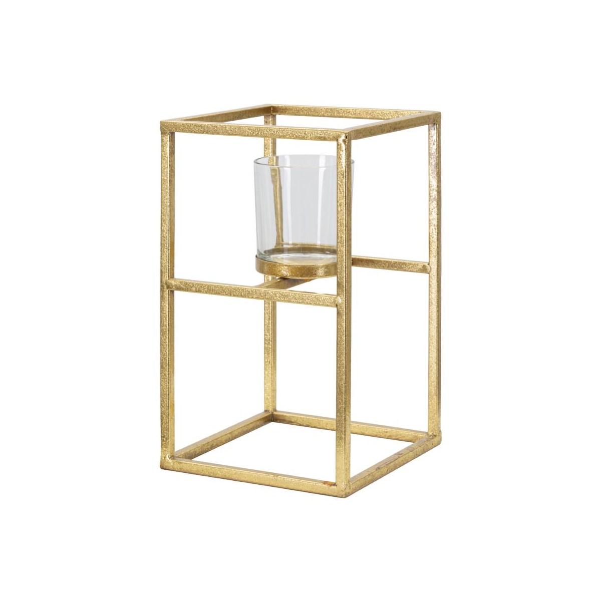 Portacandela elegant 15 x 15 x 25 cm