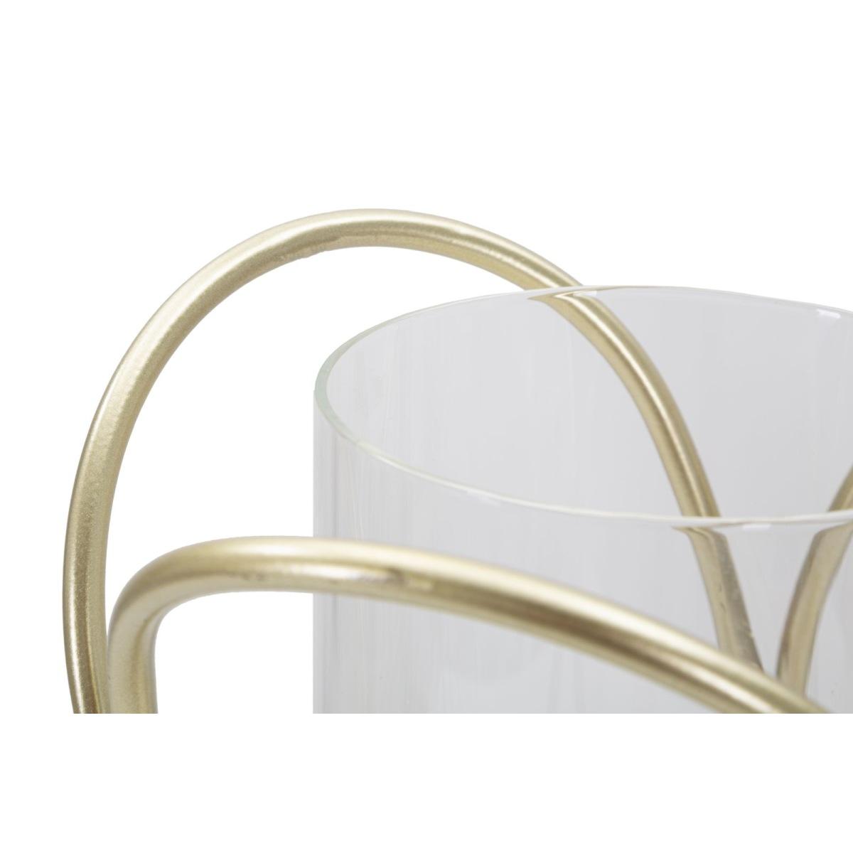Portacandela glox gold