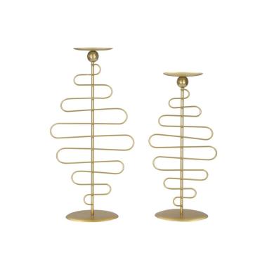 Portacandela alid coppia 25 x 16 cm