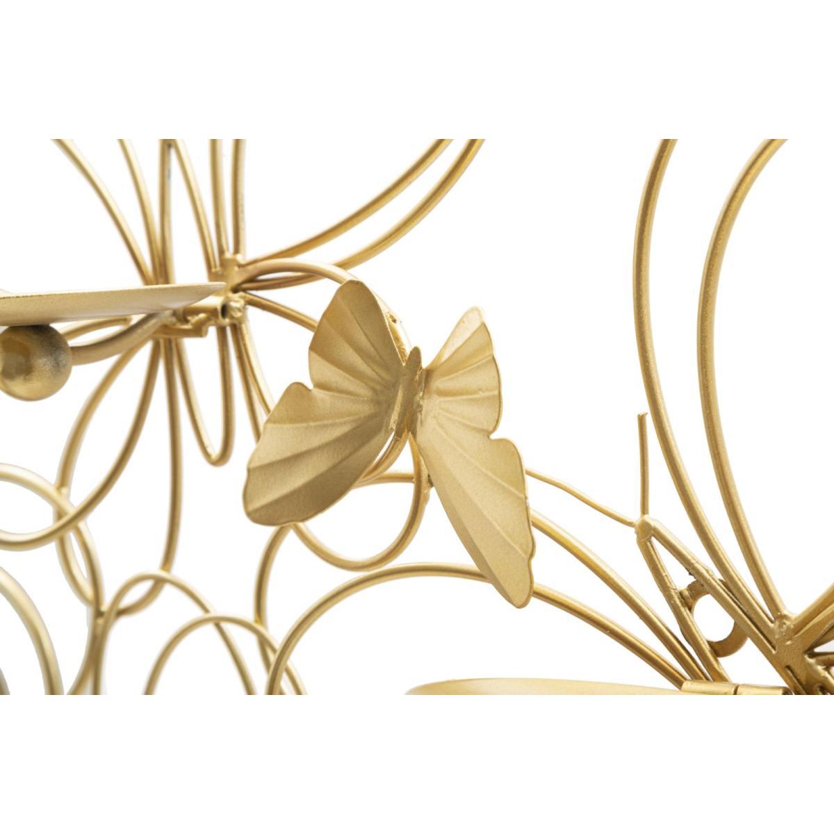 Portacandela da muro farfalle 61 x 12 x 34 cm