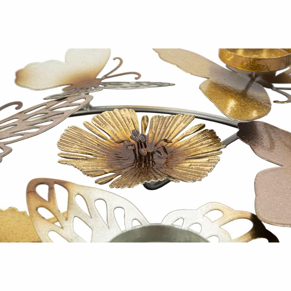 Portacandela shine modello c 39 x 35,5 x 7 cm
