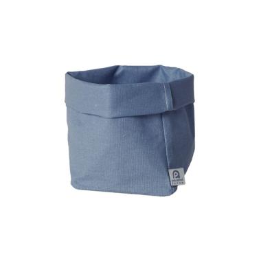 Sacchetto portaoggetti lino teflon azzurro 14 x 15 x 23 cm