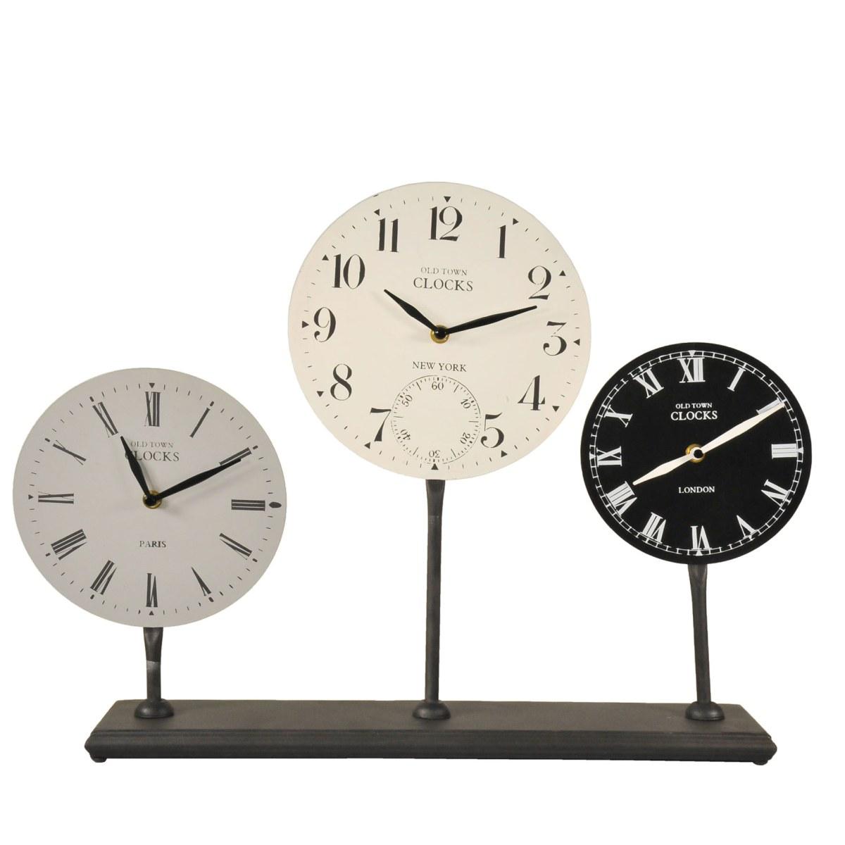 Orologio da tavolo jetlag fusiorari 59 x 10 x 42 cm