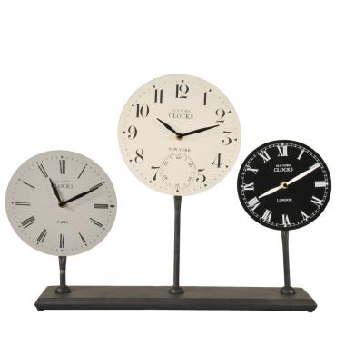 Orologio da tavolo jetlag fusiorari 59 x 10 x 42 cm