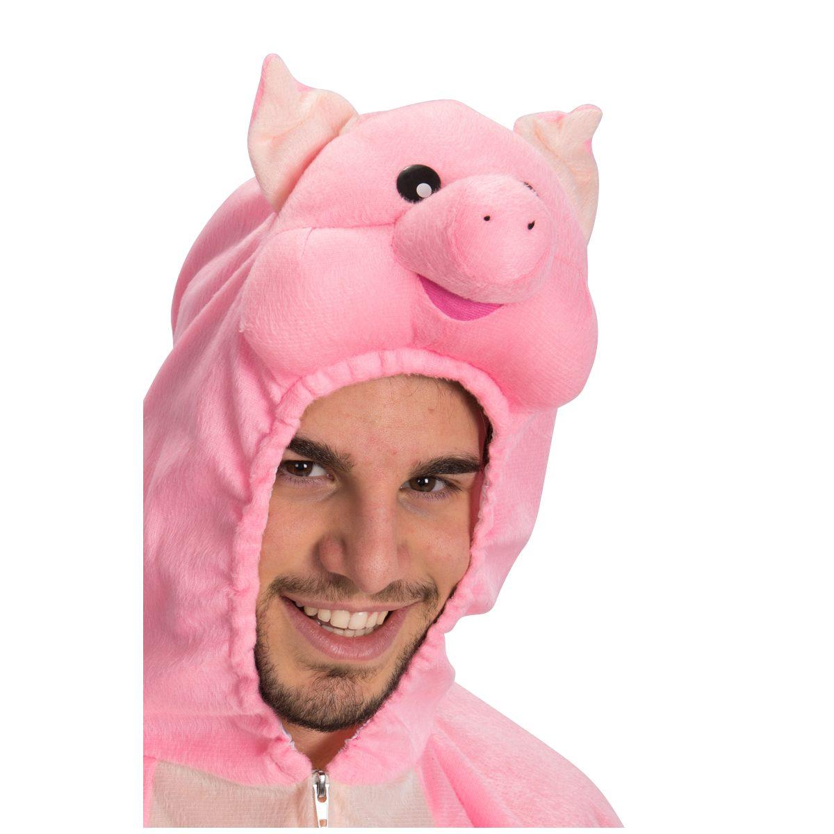 Costume maialino rosa