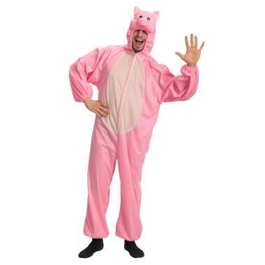 Costume maialino rosa