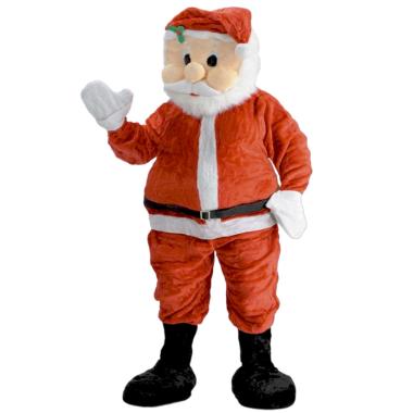 Costume natalizio babbo natale mascotte