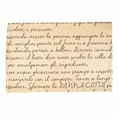 Tovaglietta americana ricetta 35 x 50 cm