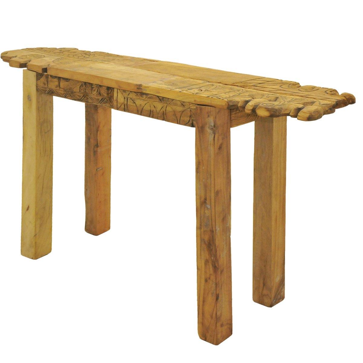 Tavolo consolle legno jada 150 x 35 x 75 cm