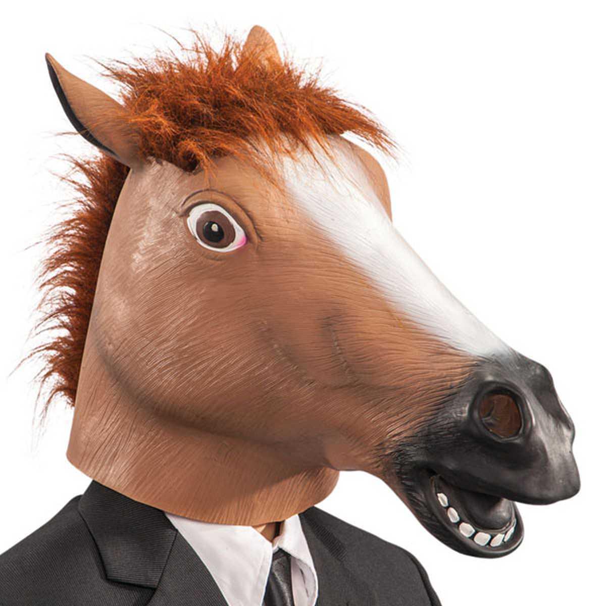 Maschera viso lattice cavallo