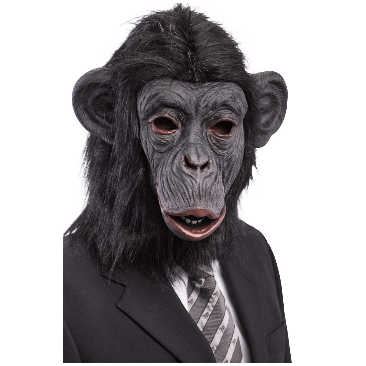 Maschera viso lattice gorilla pelo