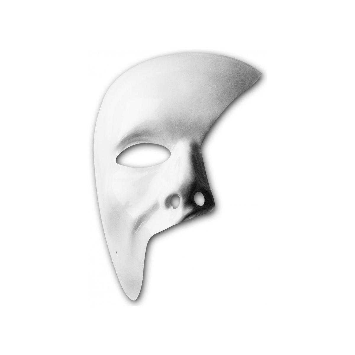 Maschera viso pvc bianca