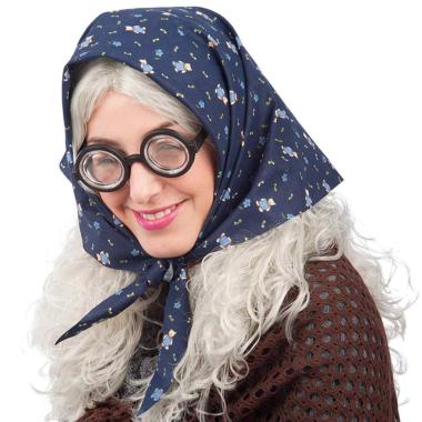 Parrucca befana fazzoletto