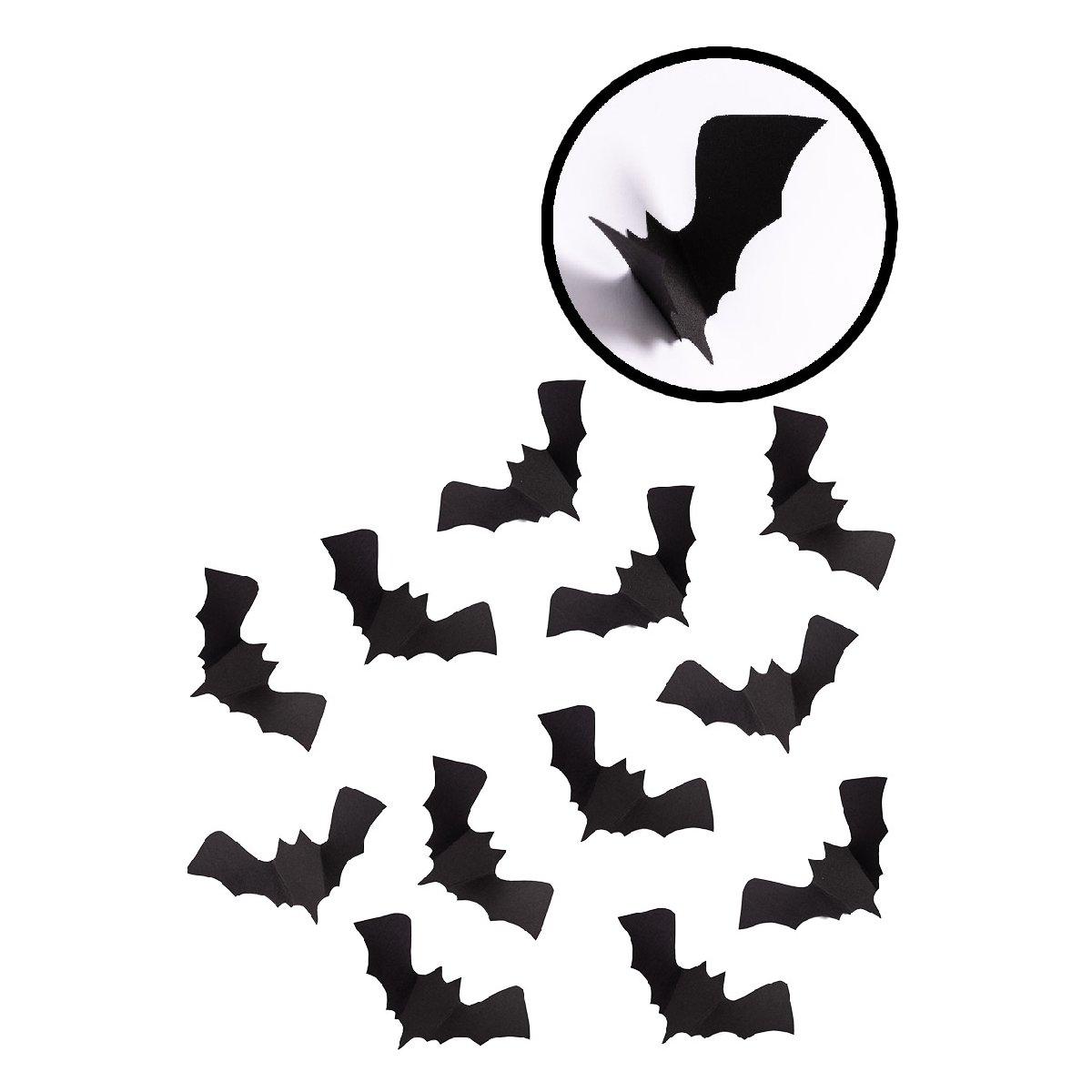 Pipistrelli adesivi in carta 15 pz