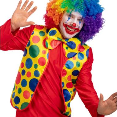Gilet clown costume papillon