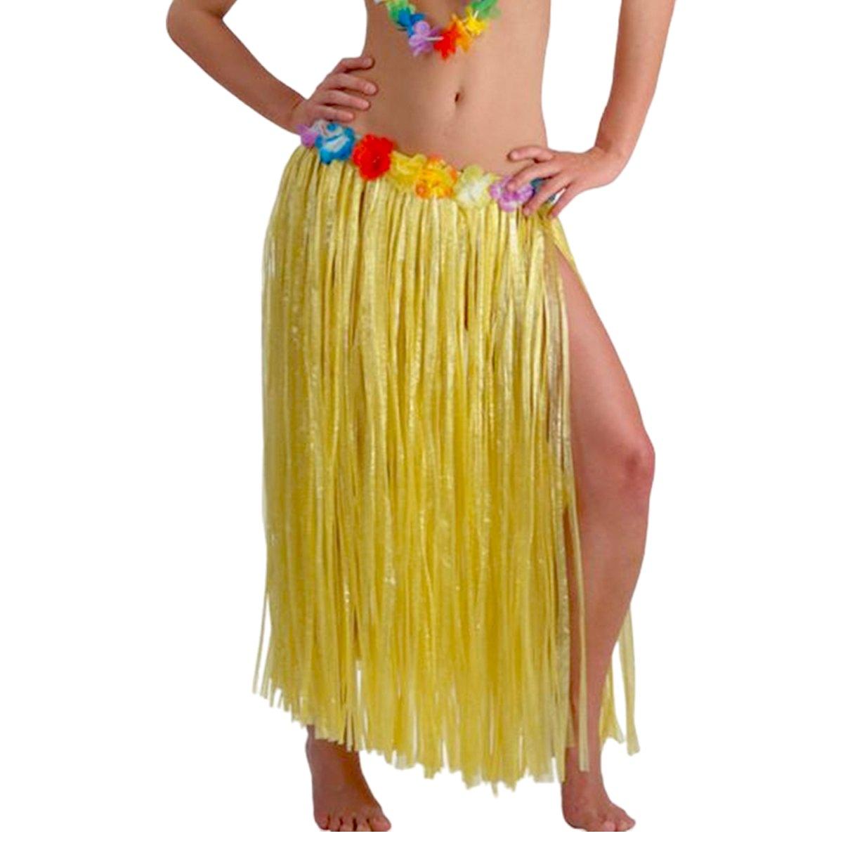 Gonna hawaii collana fiori