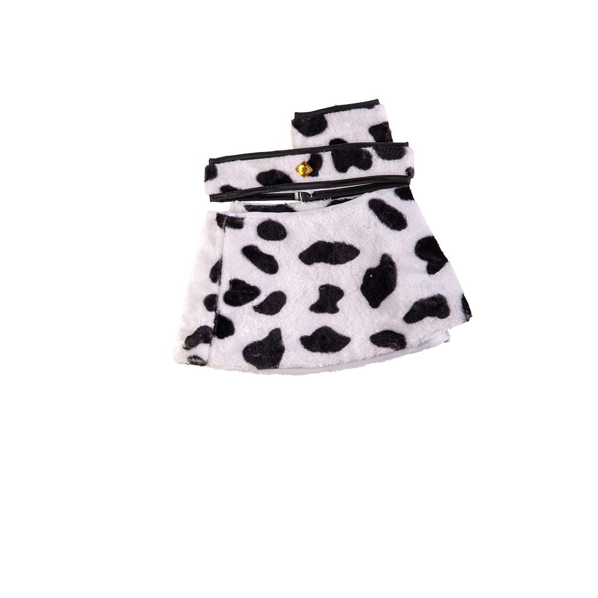 Costume crudelia coprispalle collarino polsino