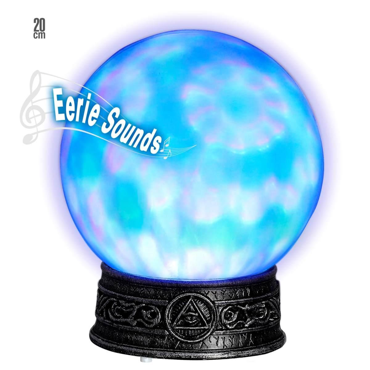 Sfera magica caleidoscopica luci suono