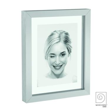 Cornice alluminio argento 20 x 26 cm